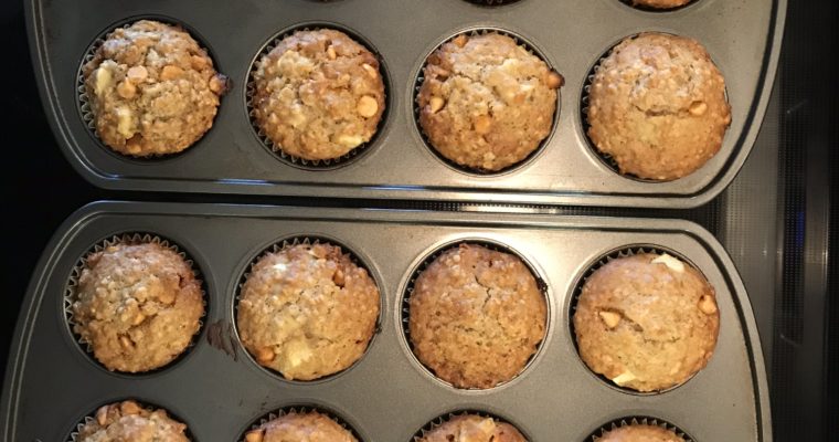 Apple Butterscotch Muffins