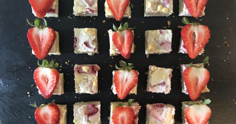 Strawberry & Cream Bars