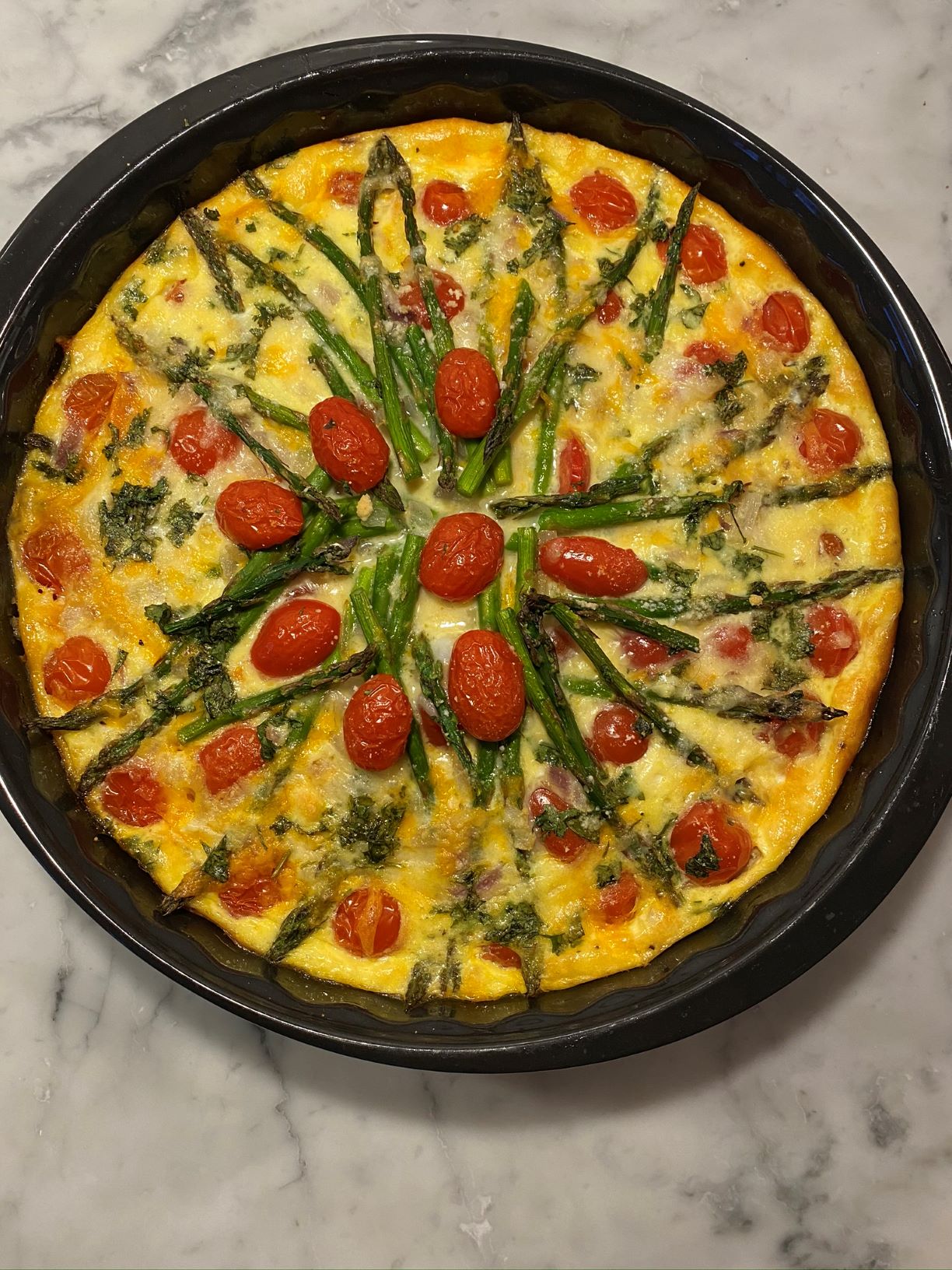 Potato Crusted Quiche