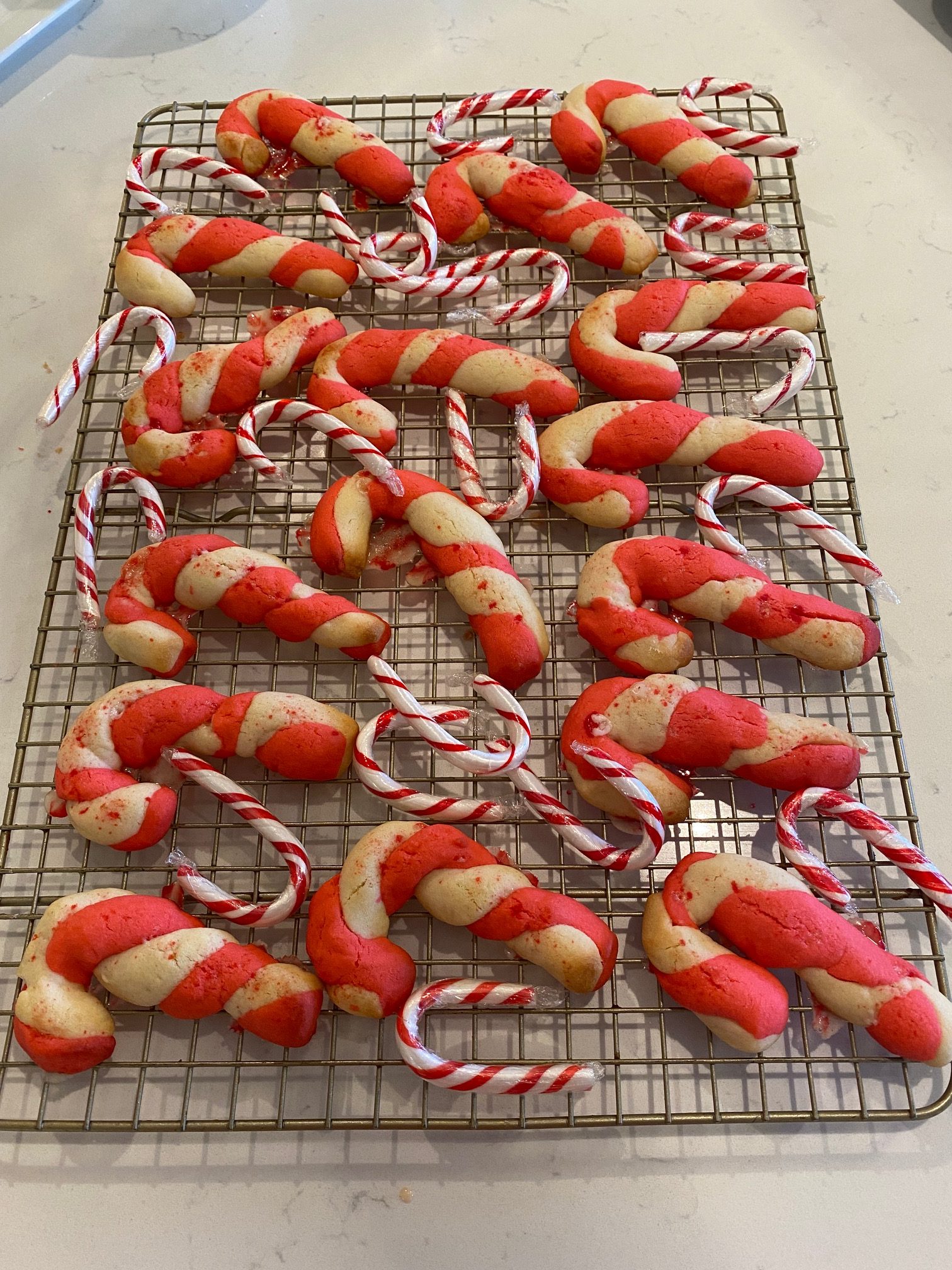 Debbie’s Candy Cane Cookies